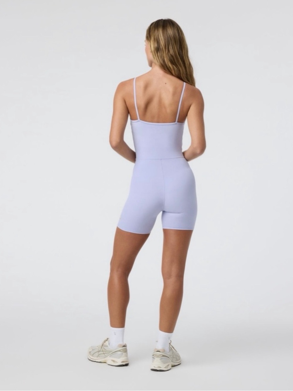 VUORI AllTheFeels One Piece Romper In Lavender Mist BlissBlend - Sz - Small - Picture 9 of 9